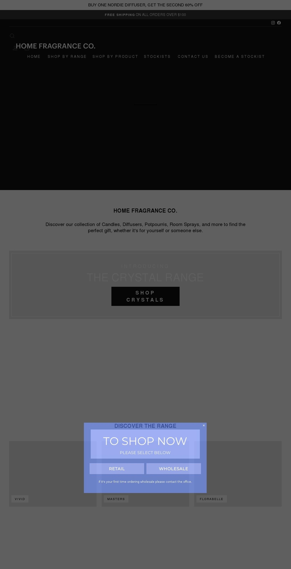 serenityhomefragrance.com.au shopify website screenshot