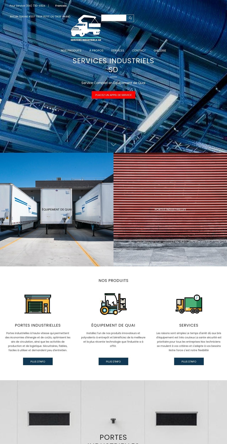 servicessd.com shopify website screenshot