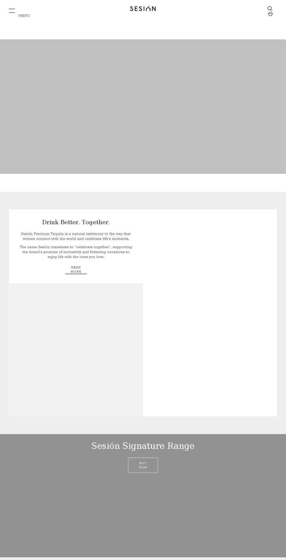 sesiontequila.com shopify website screenshot