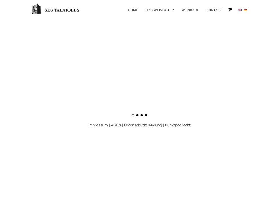 sestalaioles.de shopify website screenshot