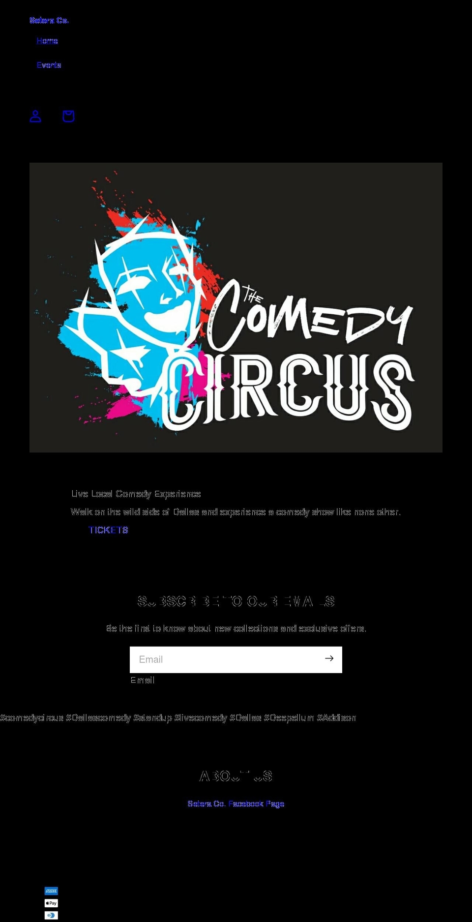 seteraco.com — Shopify storefront screenshot