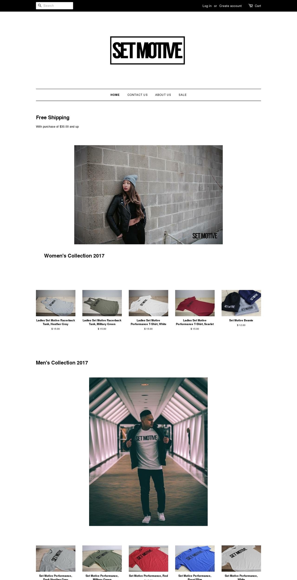 setmotive.com shopify website screenshot