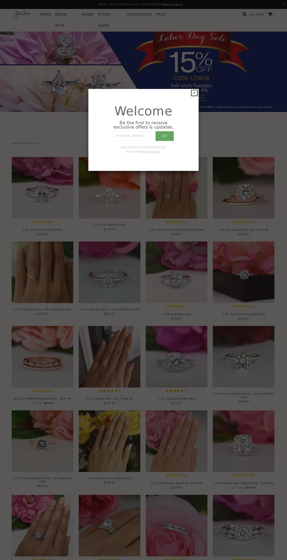 22-Jan-18-Mobile_Drop_down Shopify theme site example settingjewelry.com