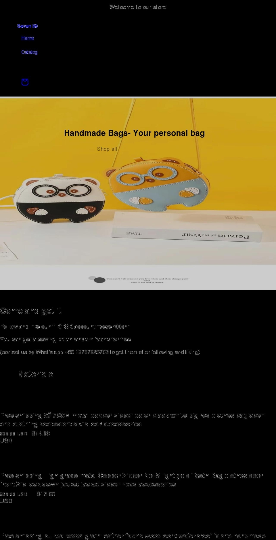 seven99cn.com shopify website screenshot