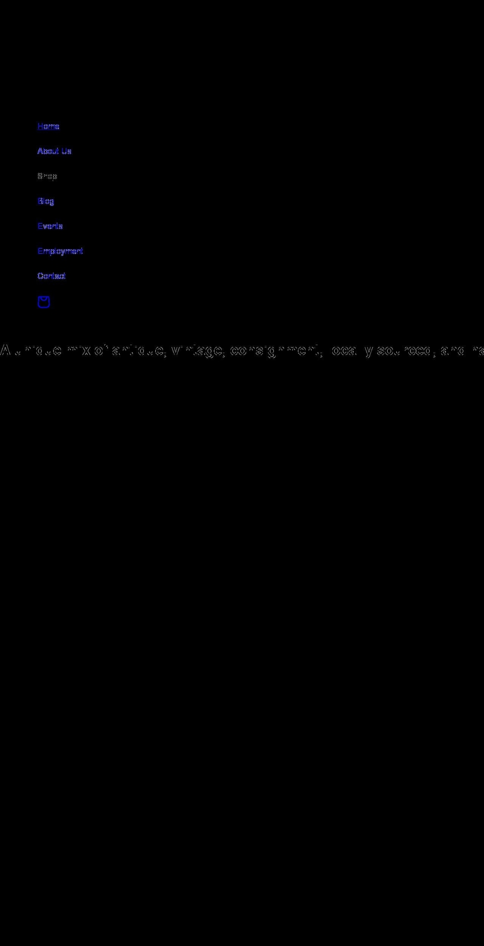 sevengablesmercantile.com shopify website screenshot