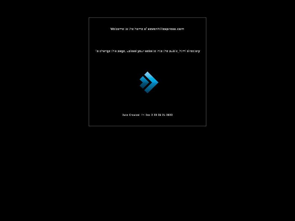 sevenhillexpress.com — Shopify storefront screenshot