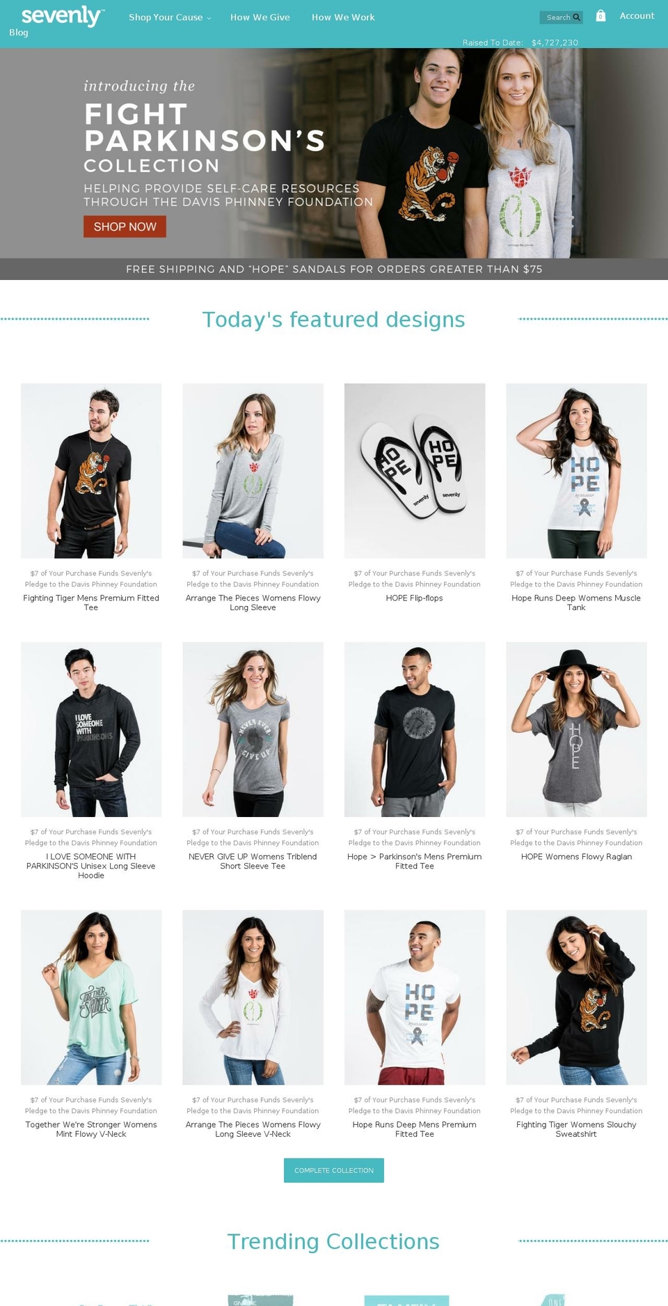 HEILBrice Theme - 2015-11-23 - LM Shopify theme site example sevenly.tv