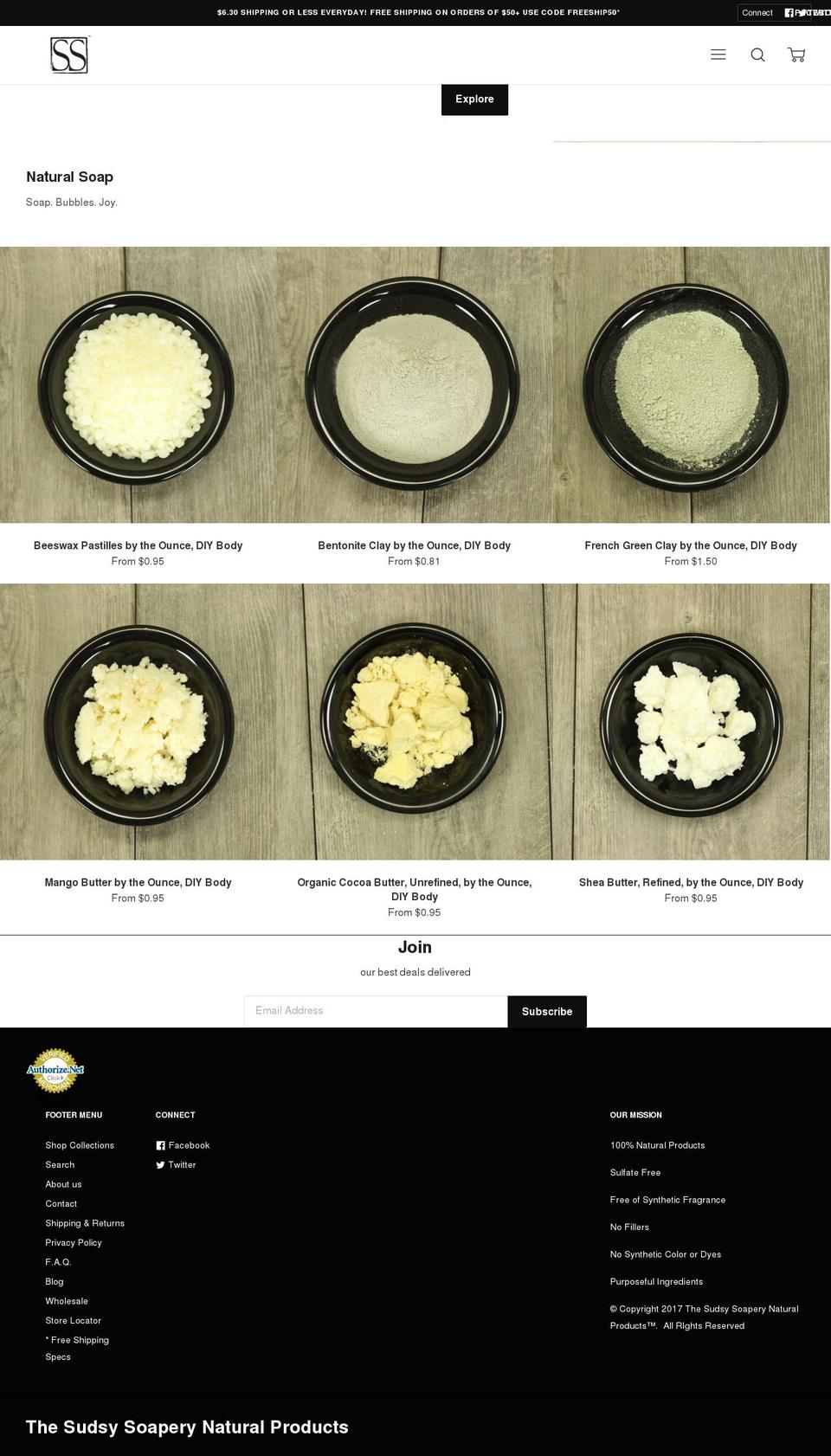 sevenspringscandle.com shopify website screenshot