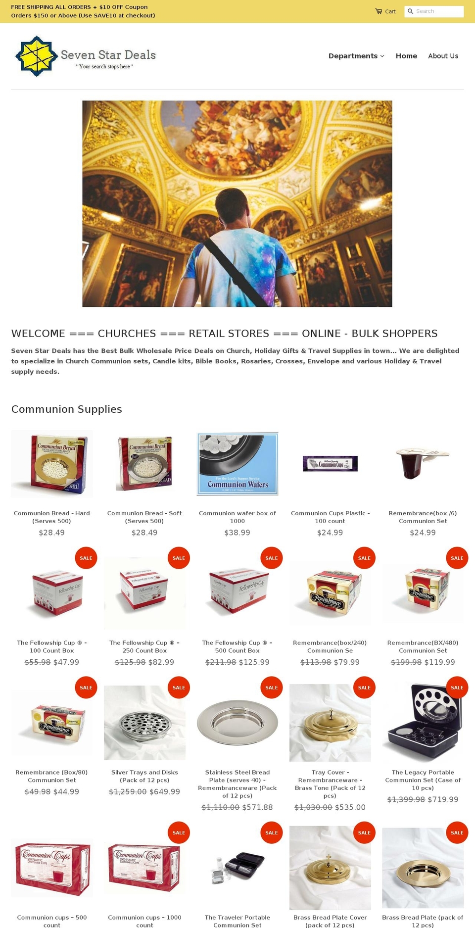 sevenstardeals.com — Shopify storefront screenshot