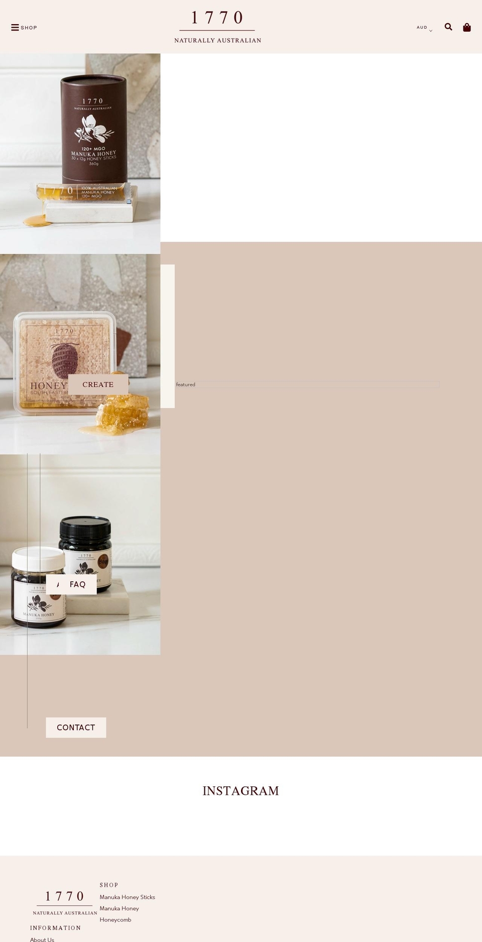 seventeen-seventy.com.au shopify website screenshot
