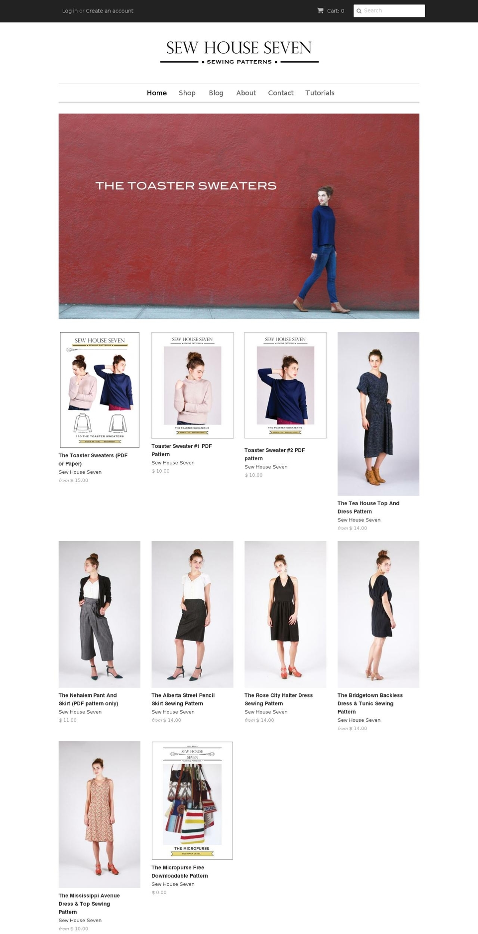 sewhouse7.com shopify website screenshot