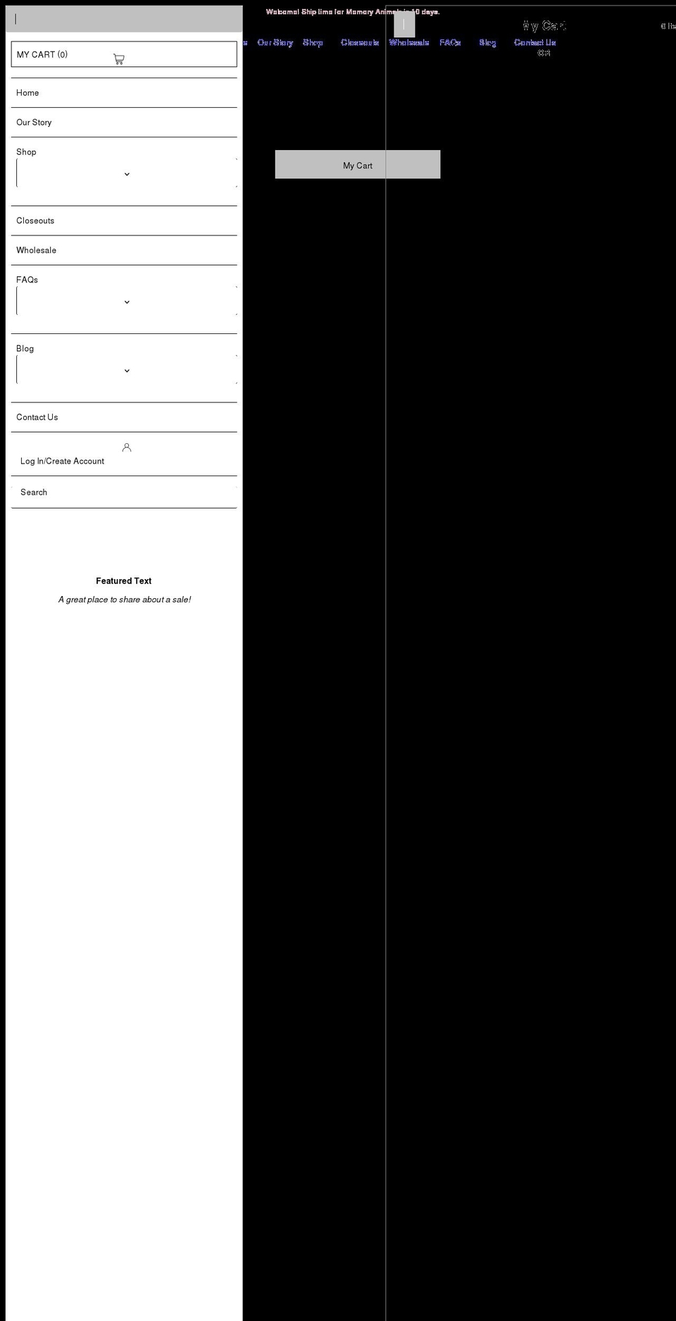 sewingfromthehart.com shopify website screenshot
