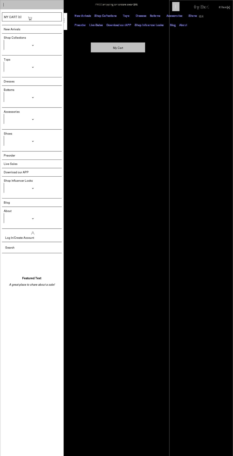 sewinstyleboutique1.com shopify website screenshot