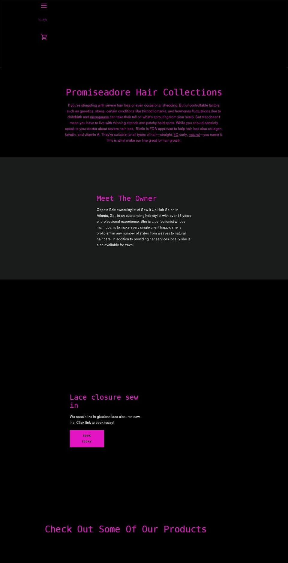 sewitupatl.com shopify website screenshot