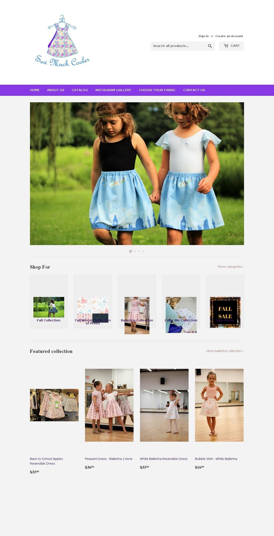 sewmuchcooler.com shopify website screenshot