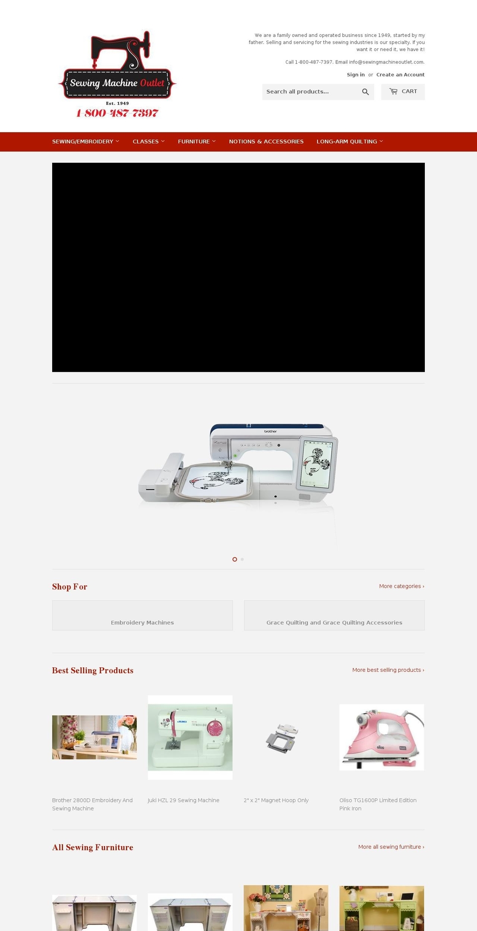sewnut.com — Shopify storefront screenshot