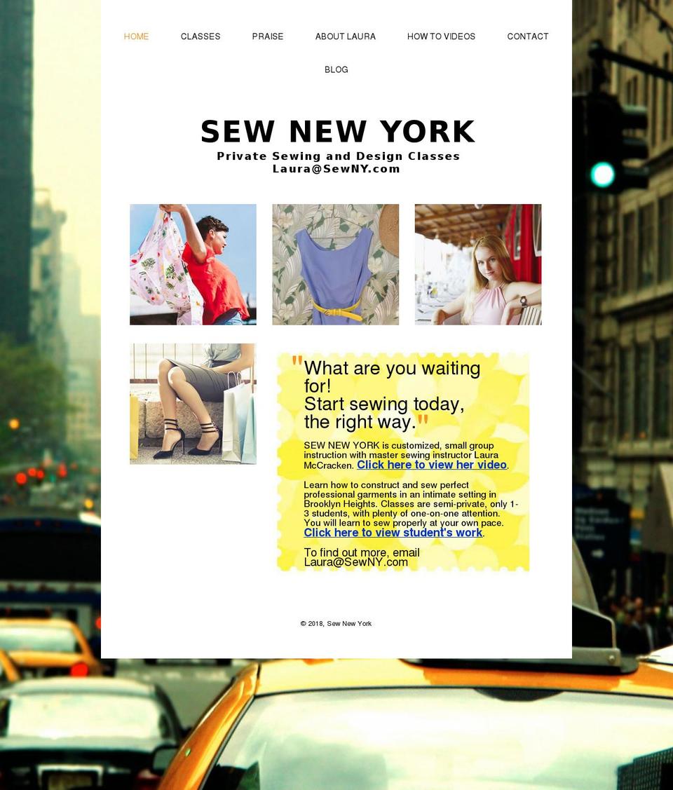 sewny.com shopify website screenshot