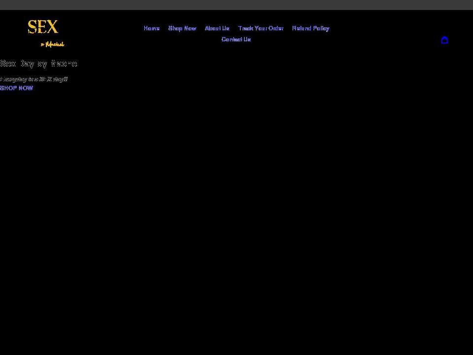 sexdaybymachel.com shopify website screenshot