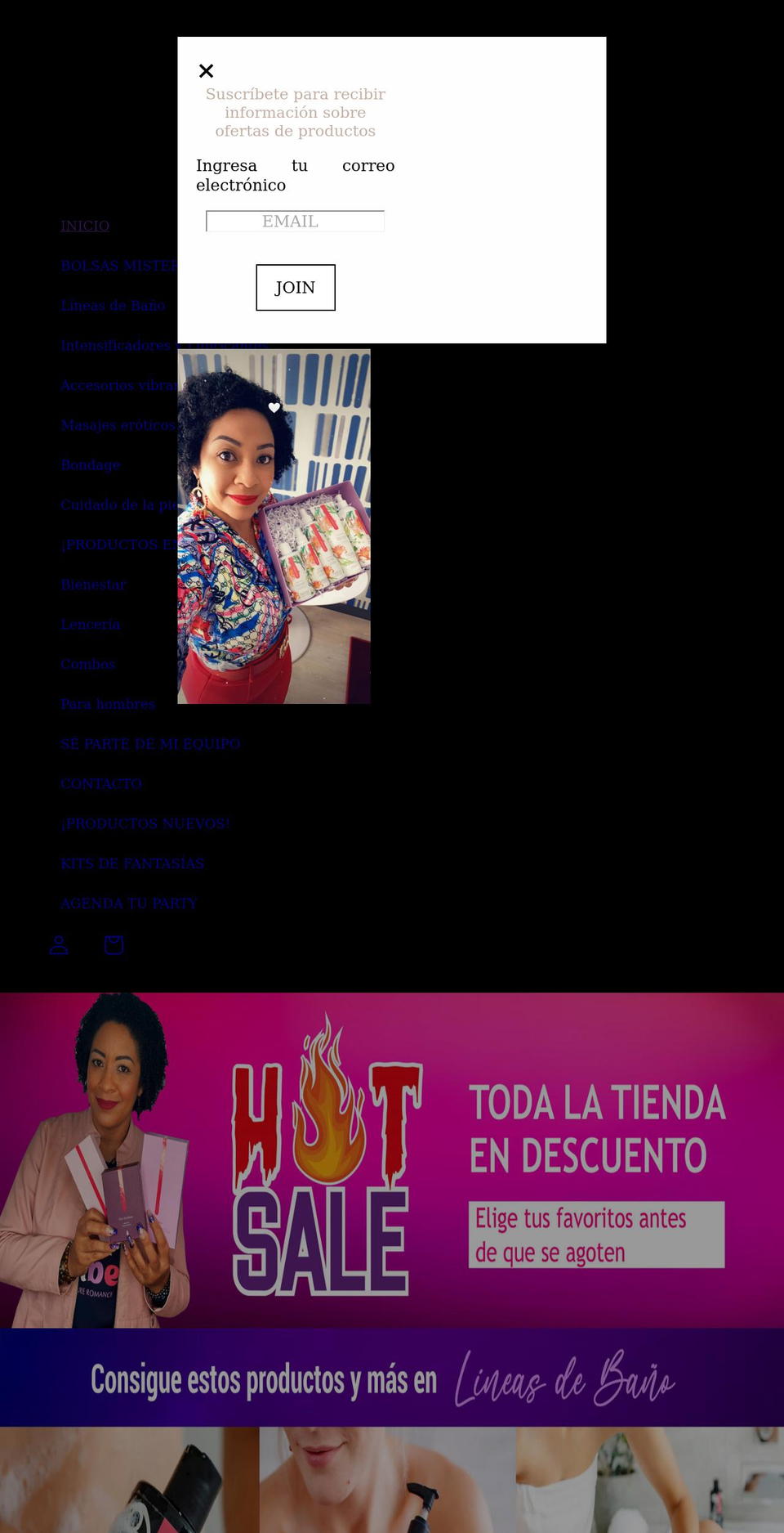 sextumisma.com shopify website screenshot