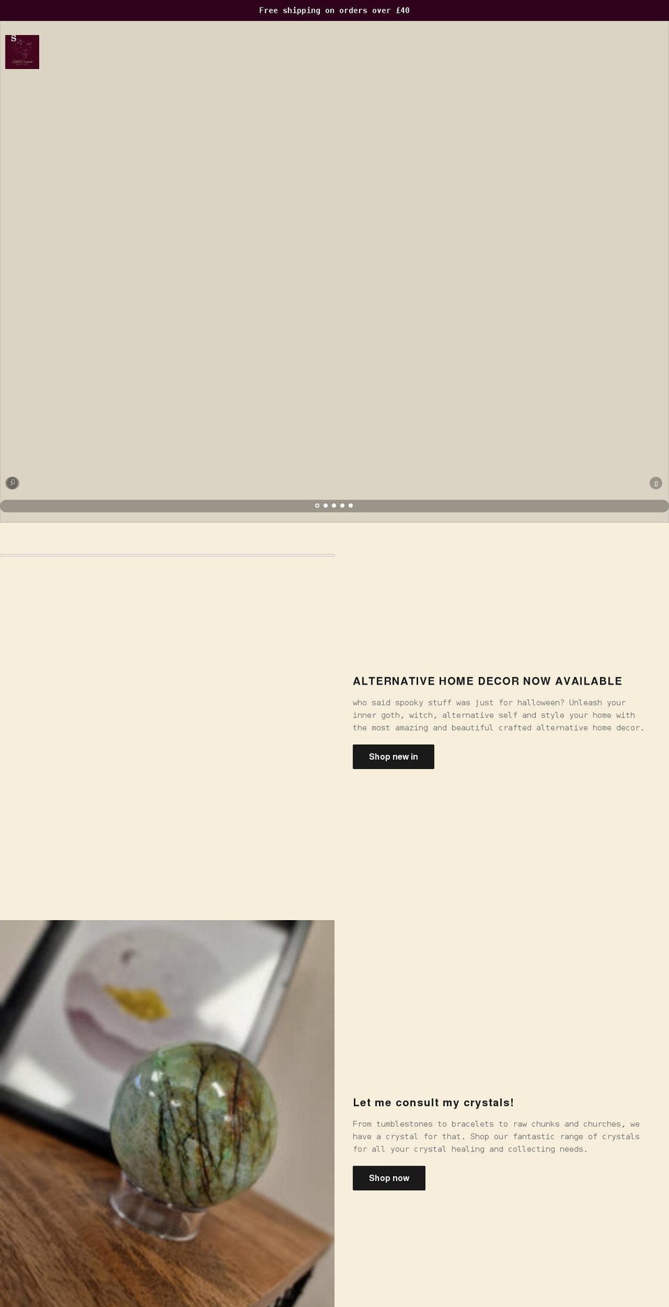 sexylittlesecrets.co.uk shopify website screenshot