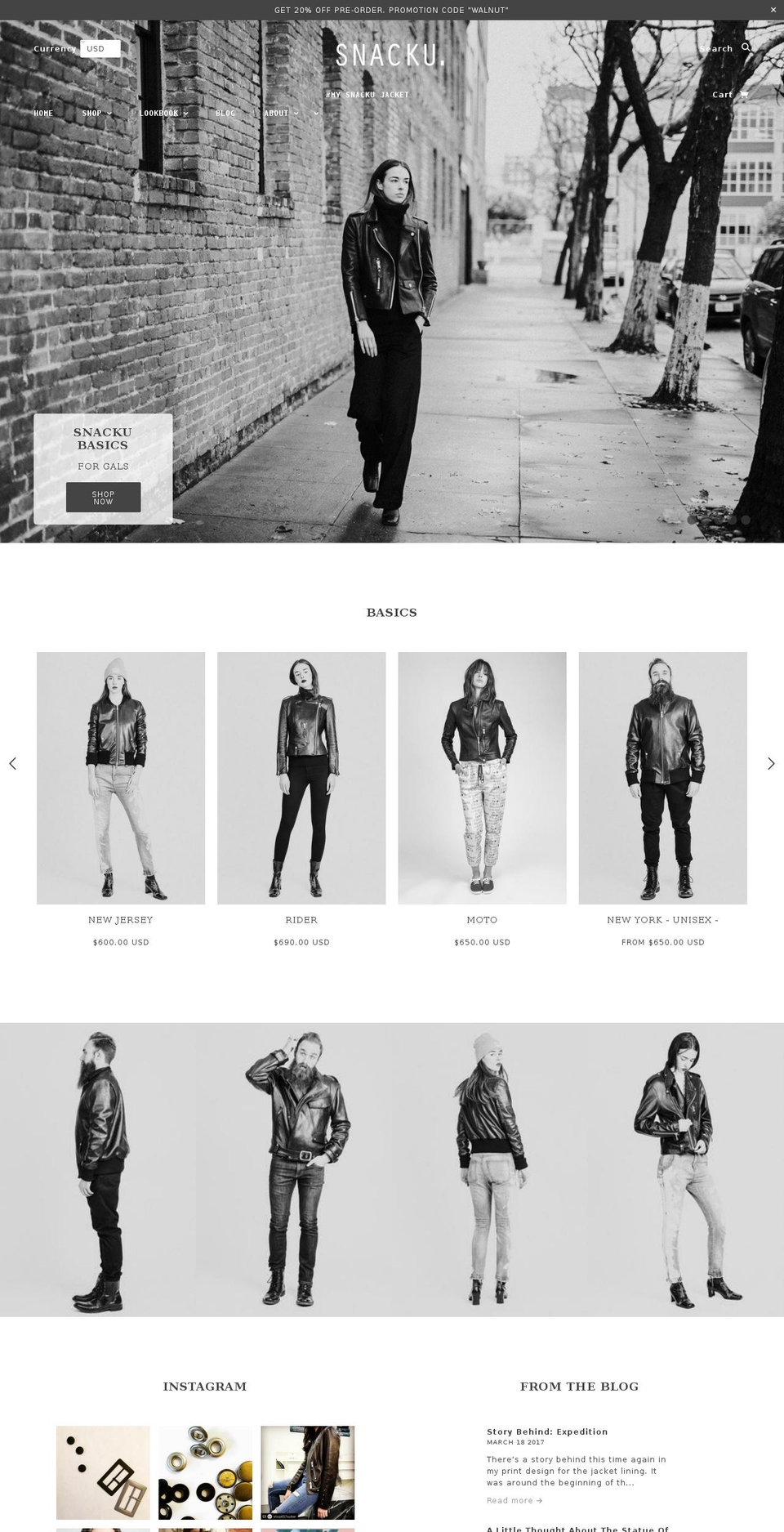 sf-snacku.com shopify website screenshot