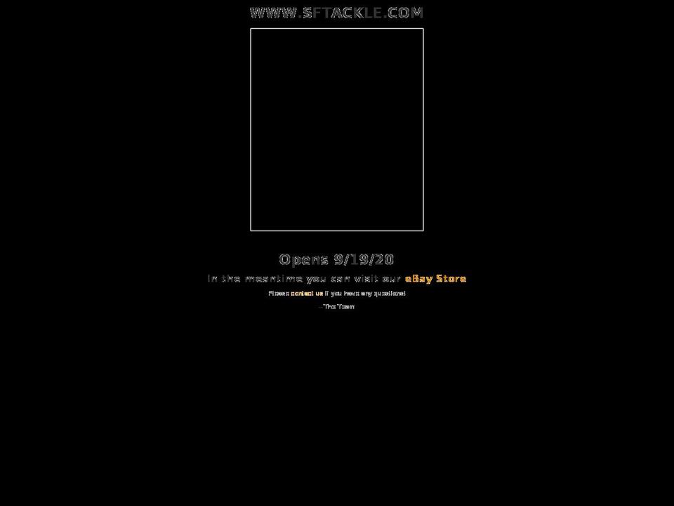 X-theme Shopify theme site example sftackle.com