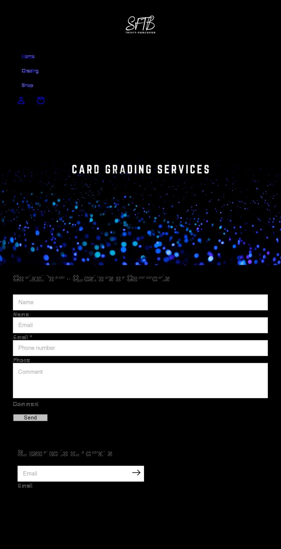 sftb247.com shopify website screenshot