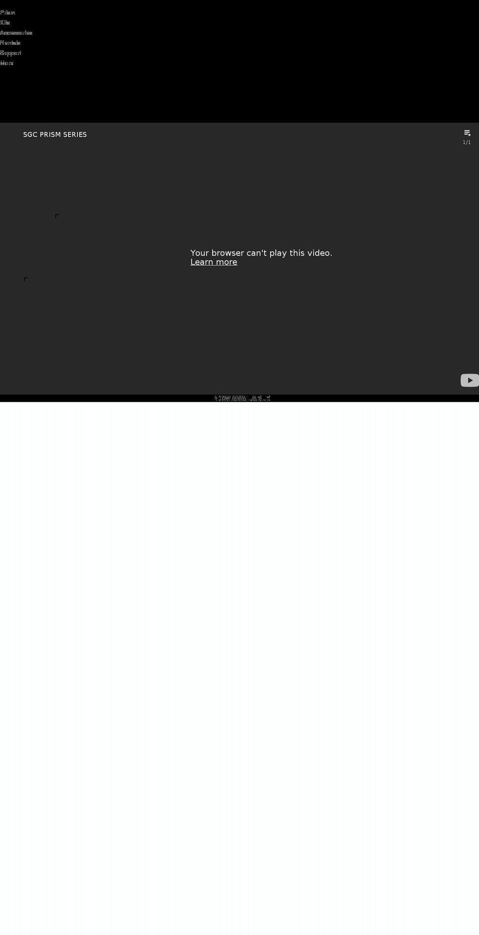 sgclights.com shopify website screenshot