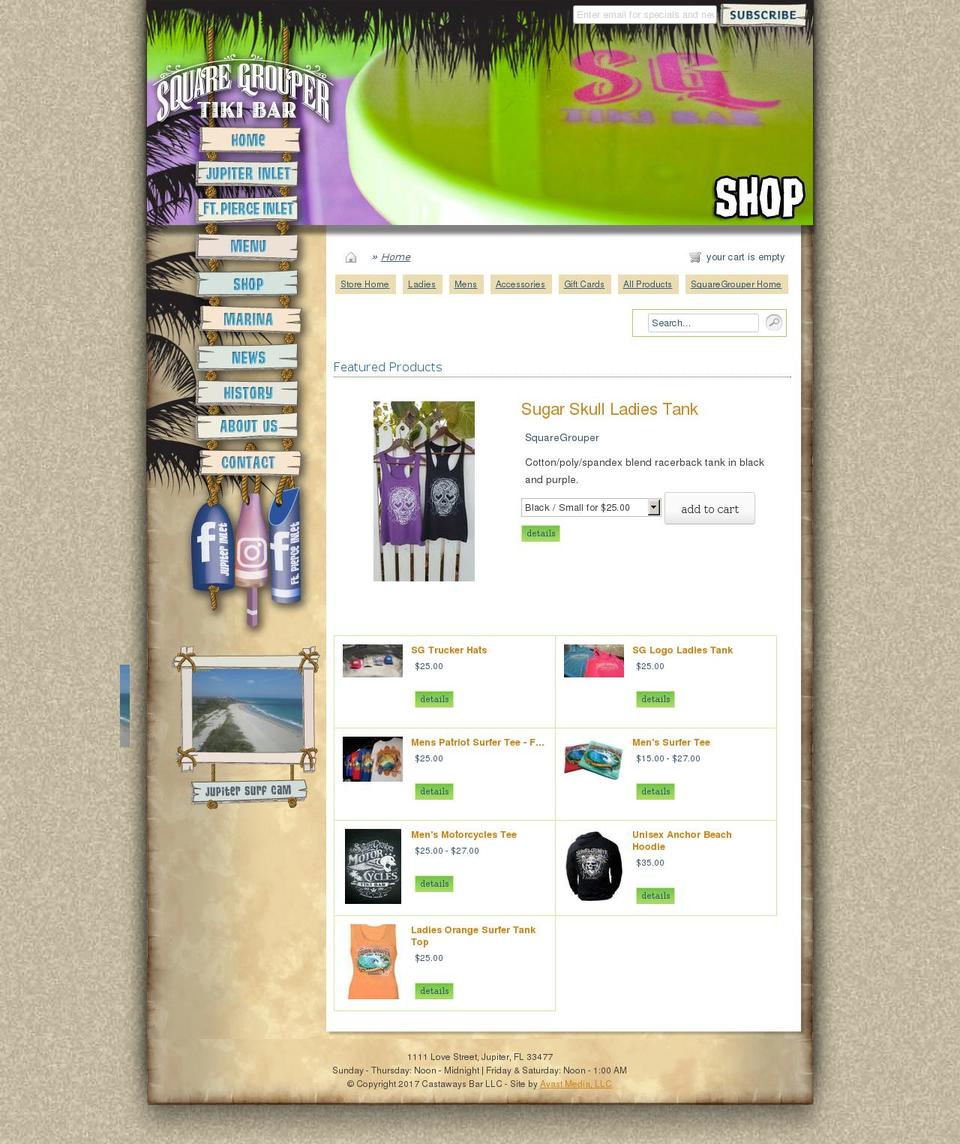 sgstore.net shopify website screenshot