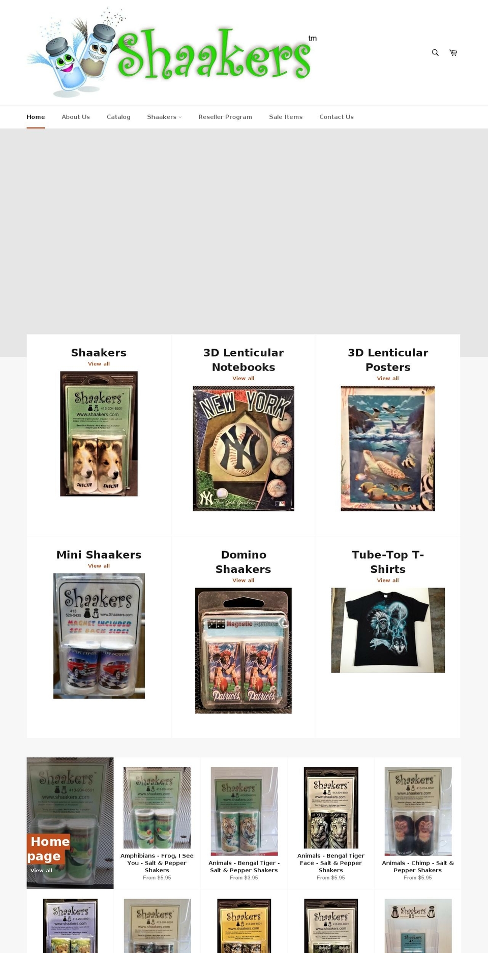 shaakers.com — Shopify storefront screenshot