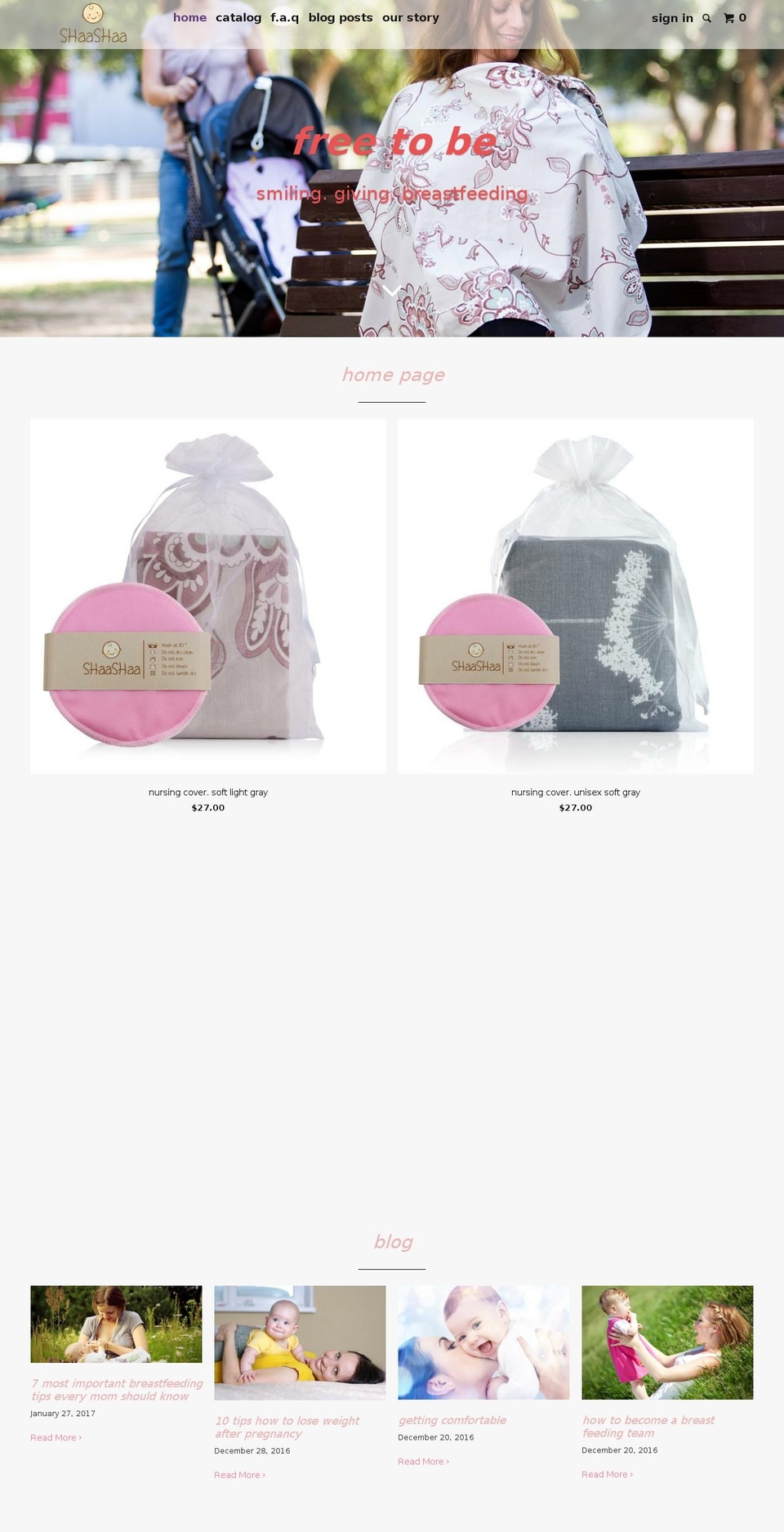 shaashaa.com shopify website screenshot