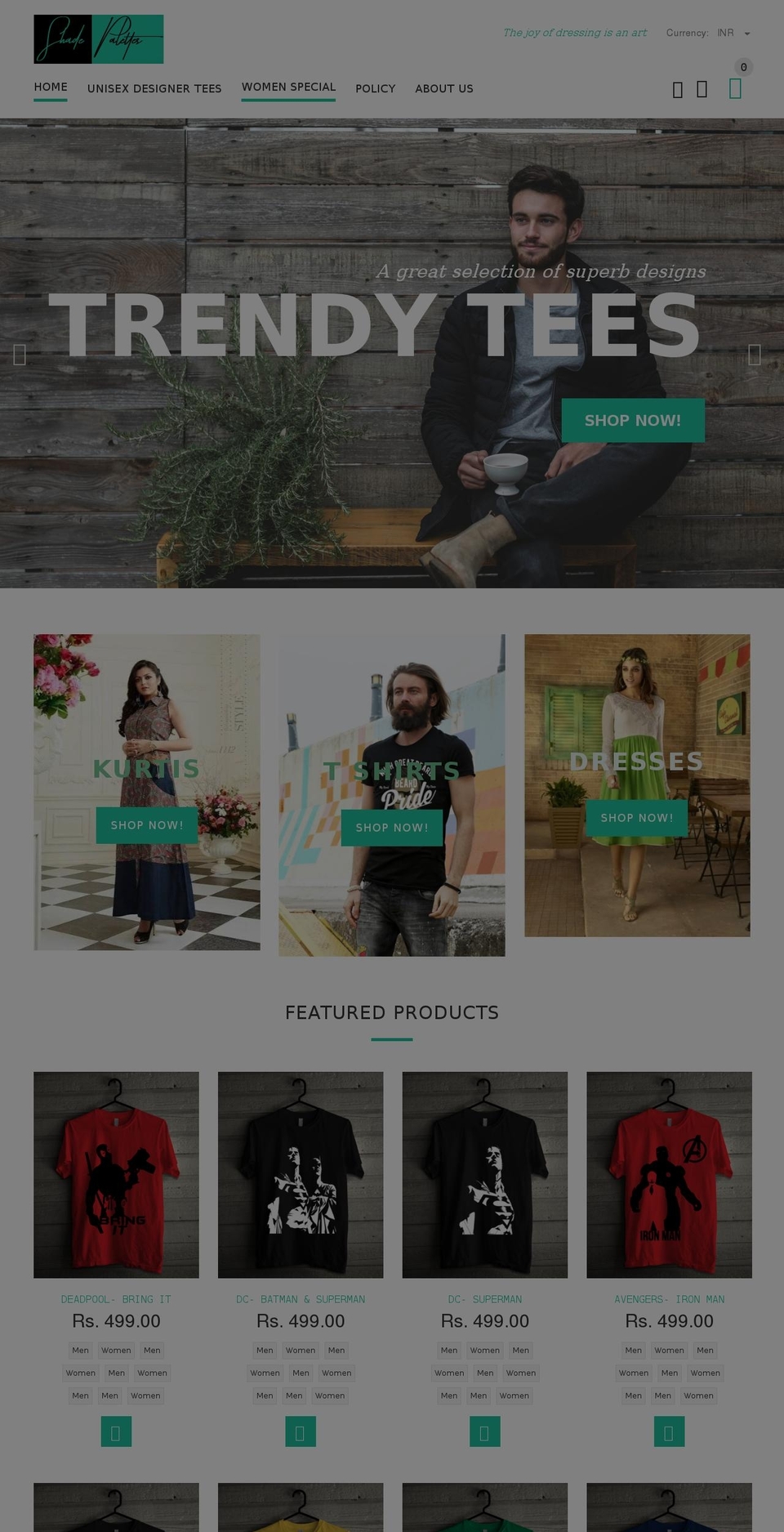 yourstore-v2-1-5 Shopify theme site example shadepalettes.com