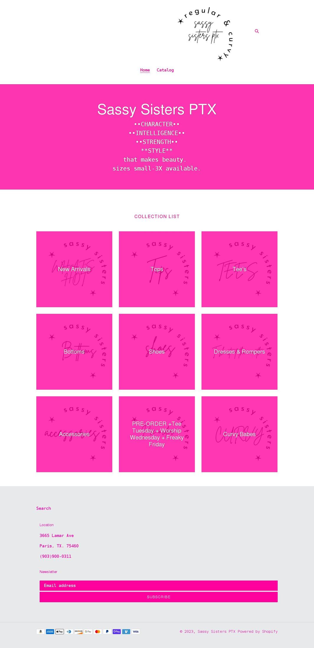 shadesofblueprints.com shopify website screenshot