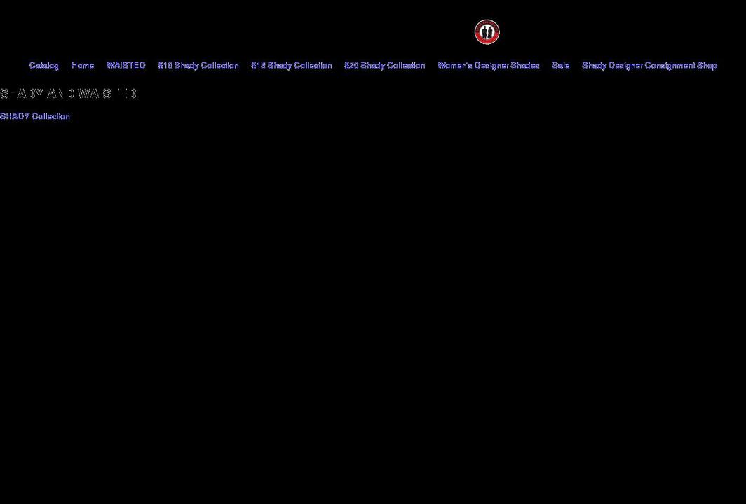 shadyandwaisted.com shopify website screenshot