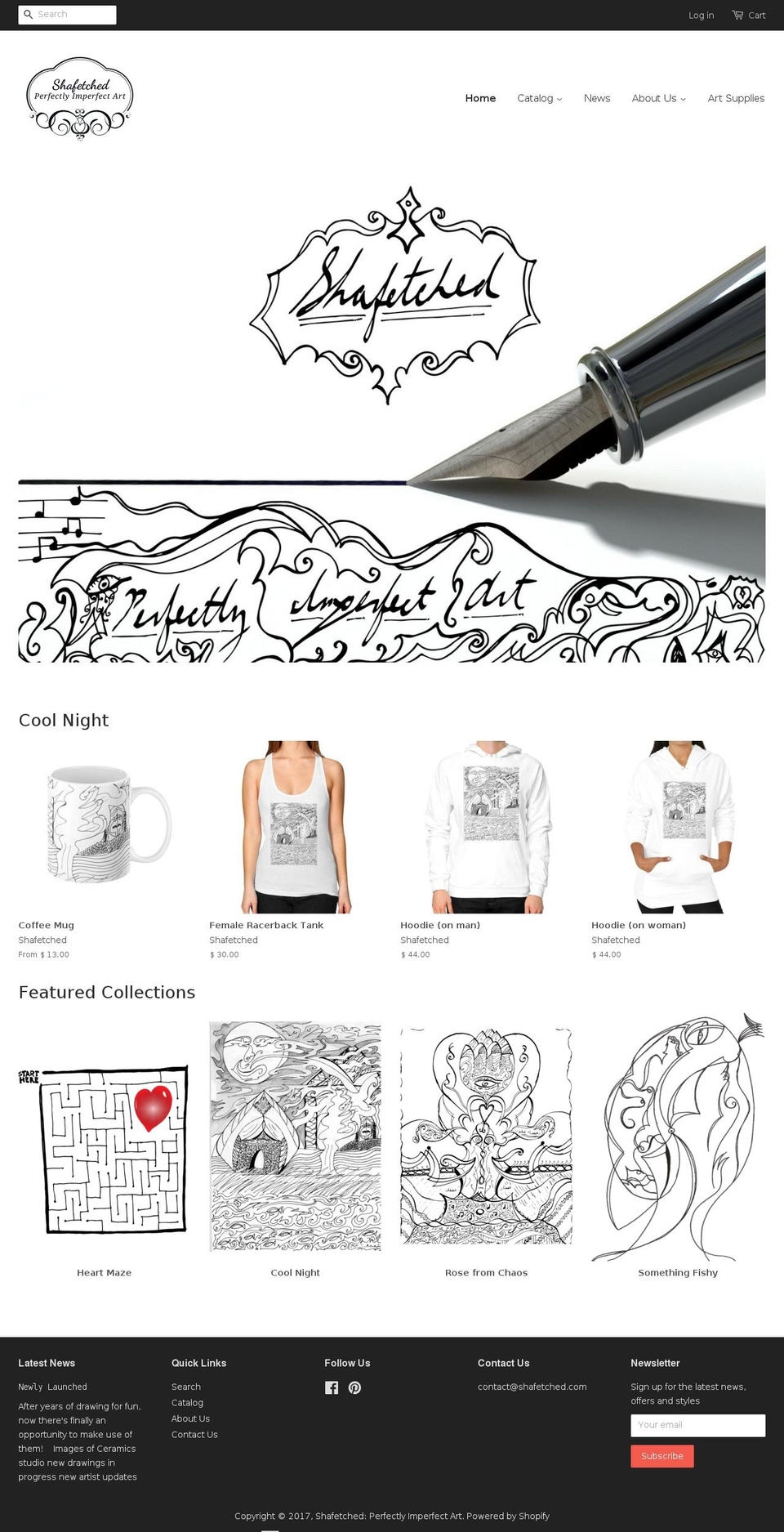 shafetch.com shopify website screenshot