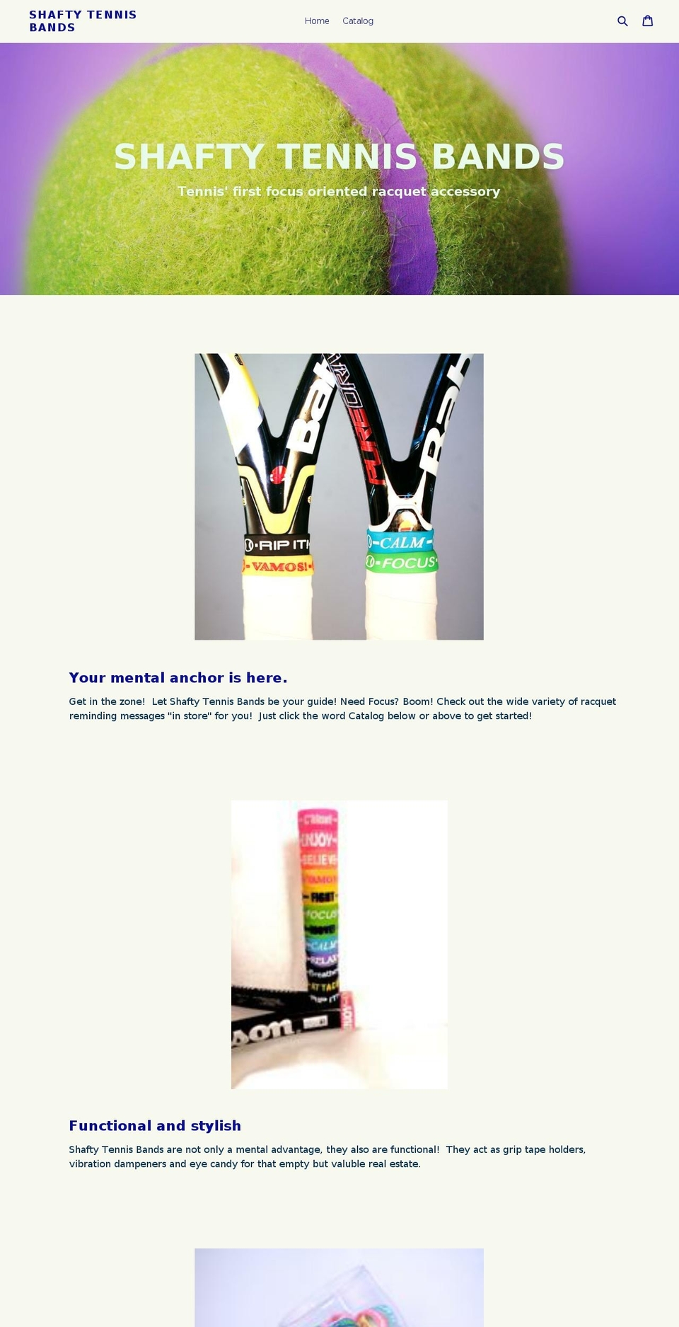 shaftybands.com shopify website screenshot
