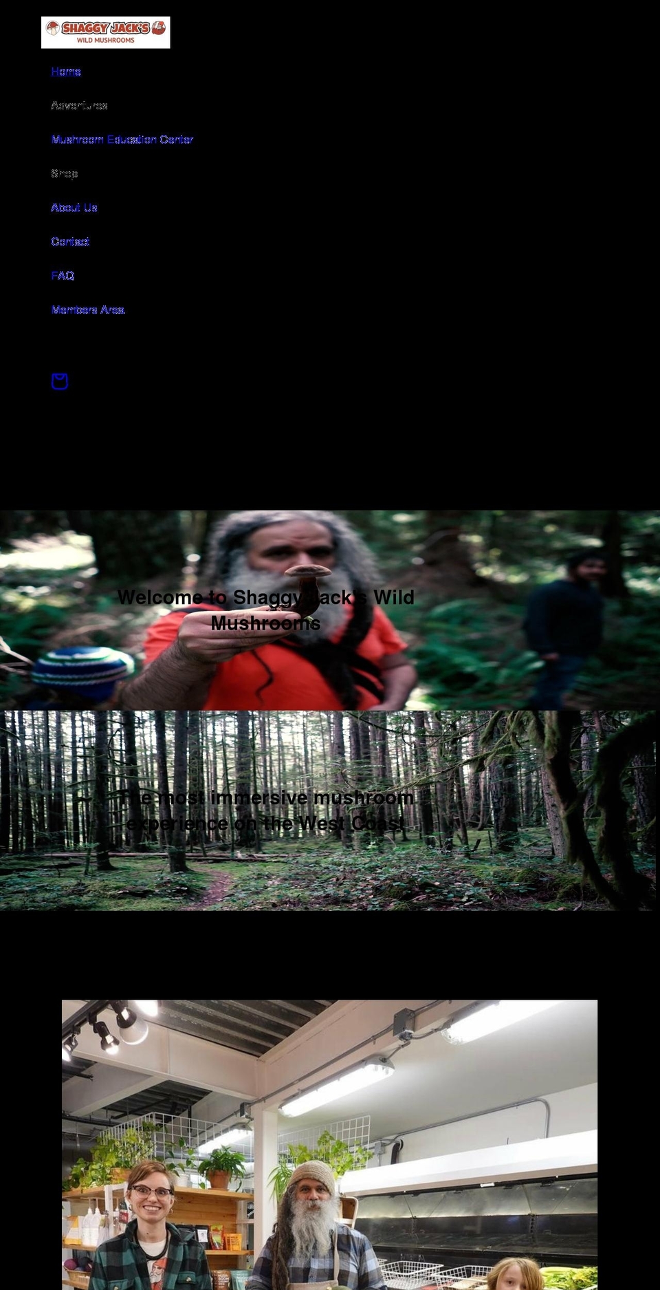 shaggyjack.com shopify website screenshot