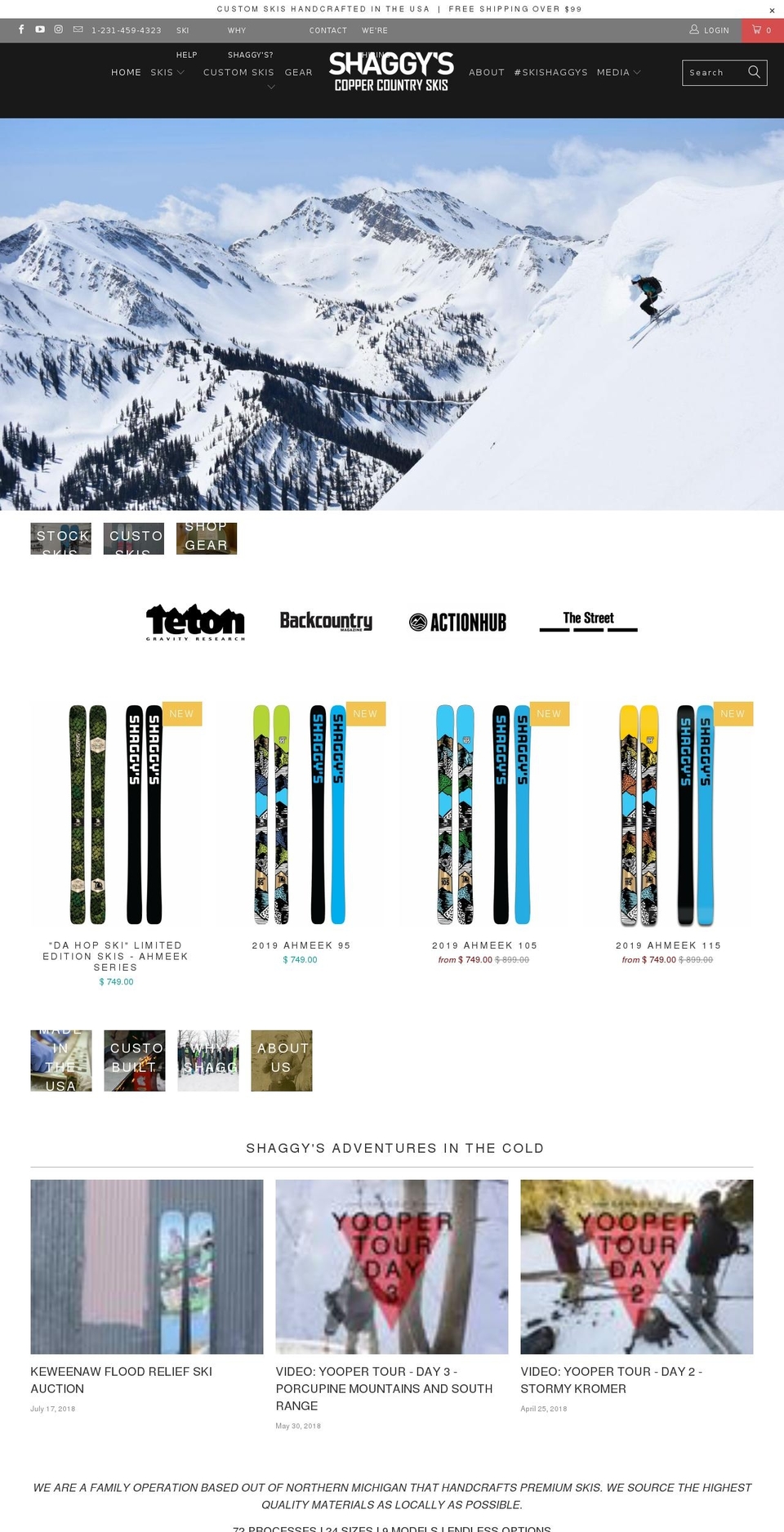 Copy - Turbo BoldDevNov19 Shopify theme site example shaggys.ski