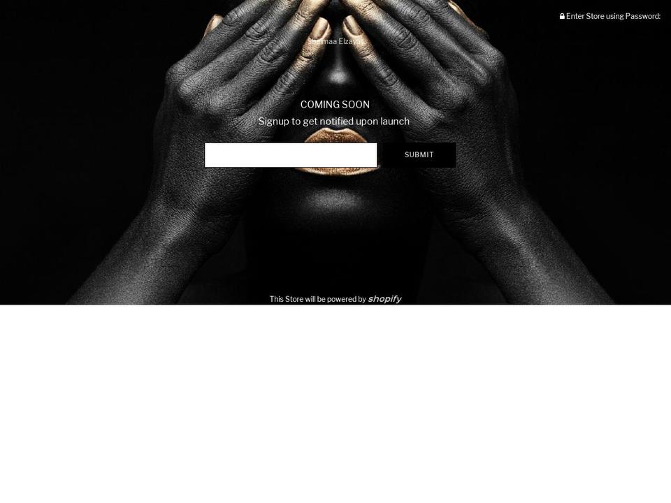 shaimaaelzayat.com — Shopify storefront screenshot