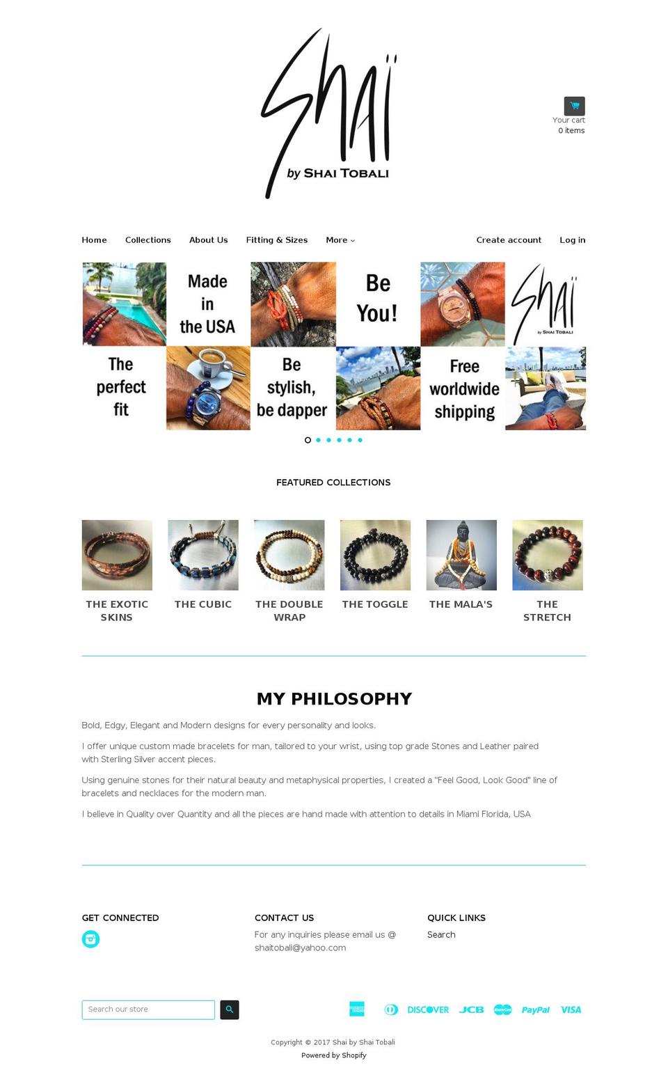 shaitobali.com shopify website screenshot