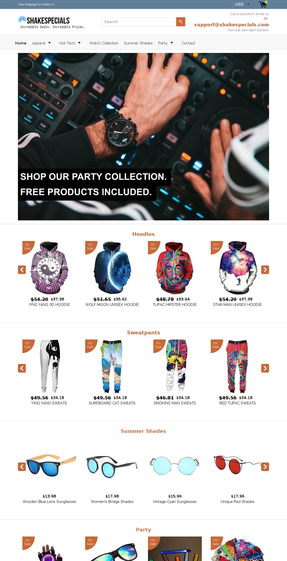 premium-upgraded-shoptimized-theme Shopify theme site example shakespecials.com