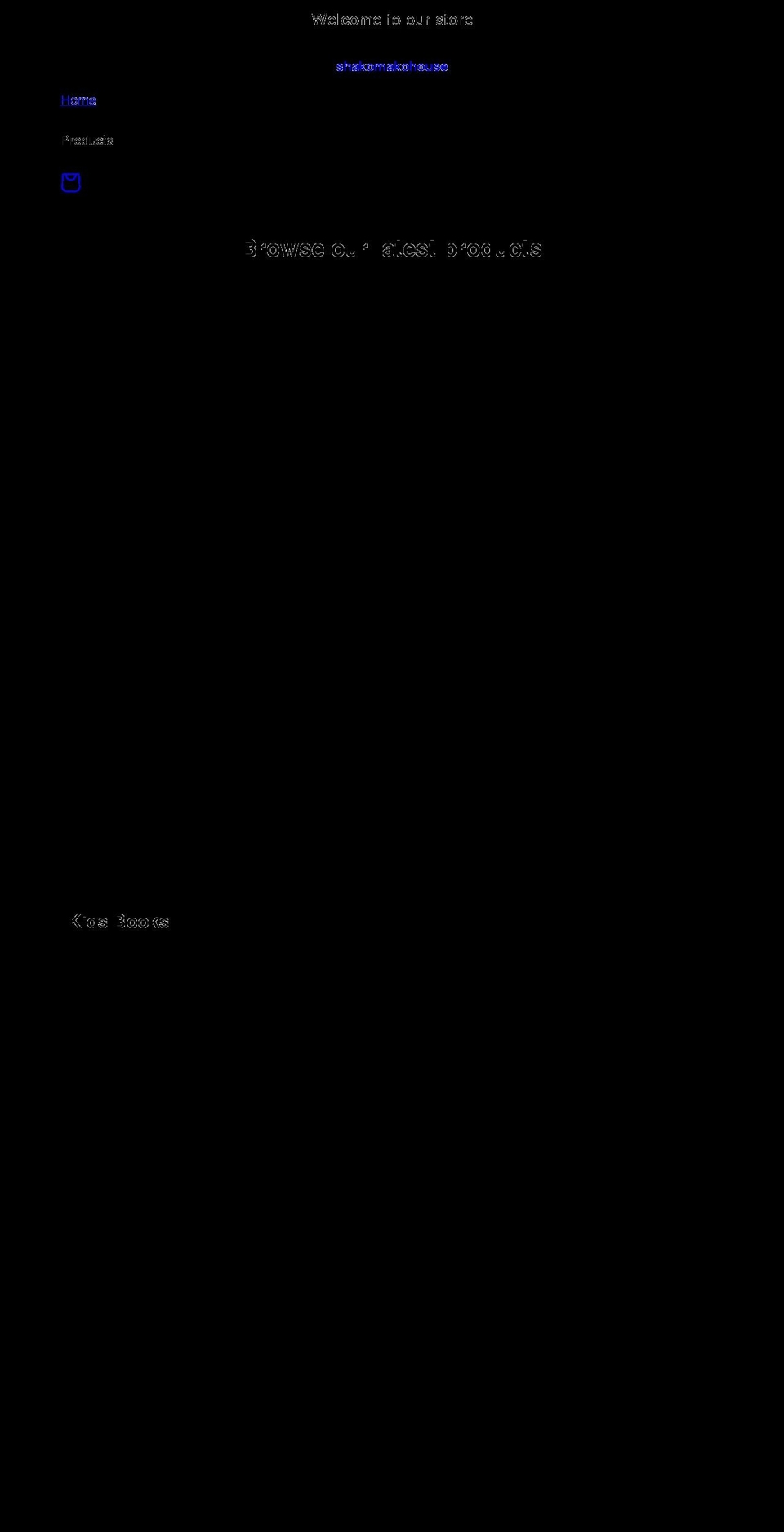 shako-mako-house.com shopify website screenshot