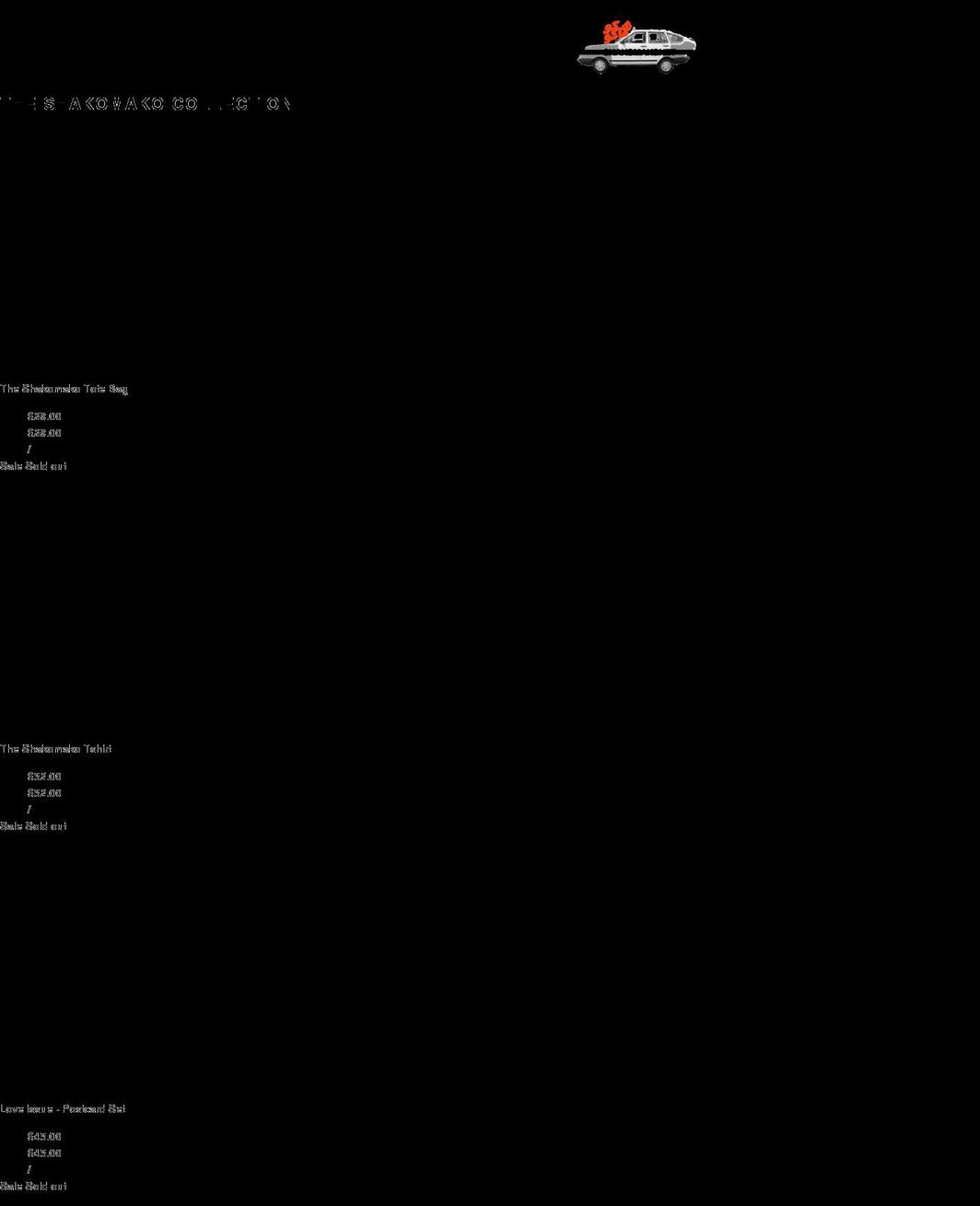 shakomakonet.myshopify.com shopify website screenshot