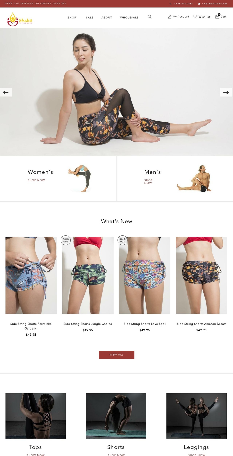 Shakti Production - V1 Shopify theme site example shaktiaw.ca