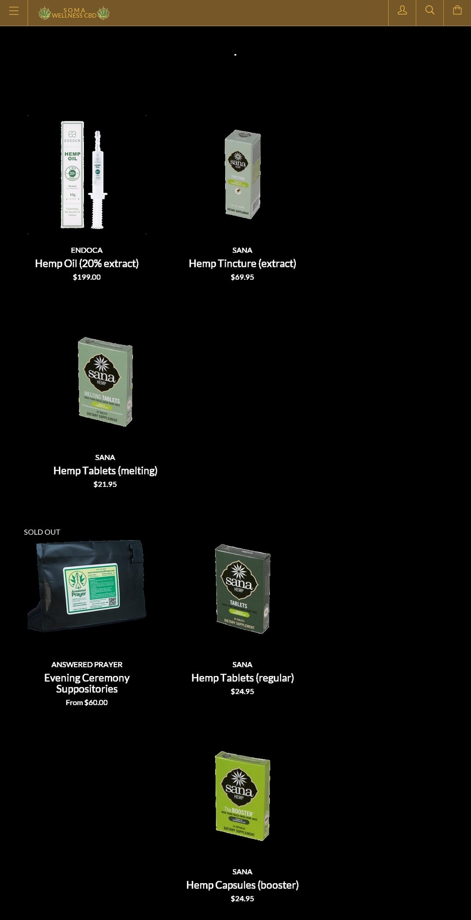 shambhalacbd.com shopify website screenshot