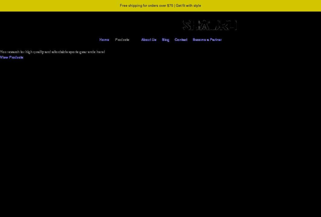 shamro.com shopify website screenshot
