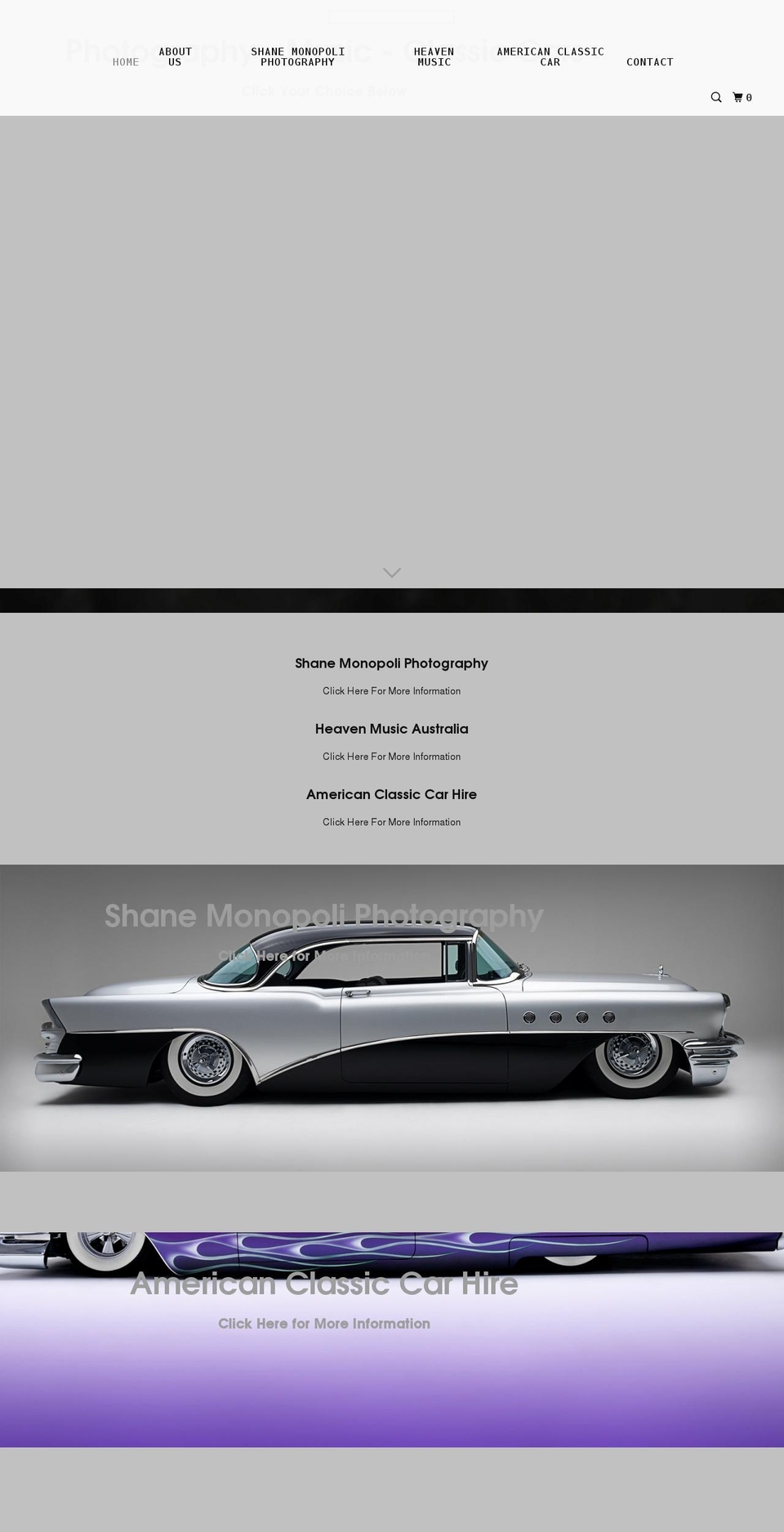 shanemonopoli.com shopify website screenshot