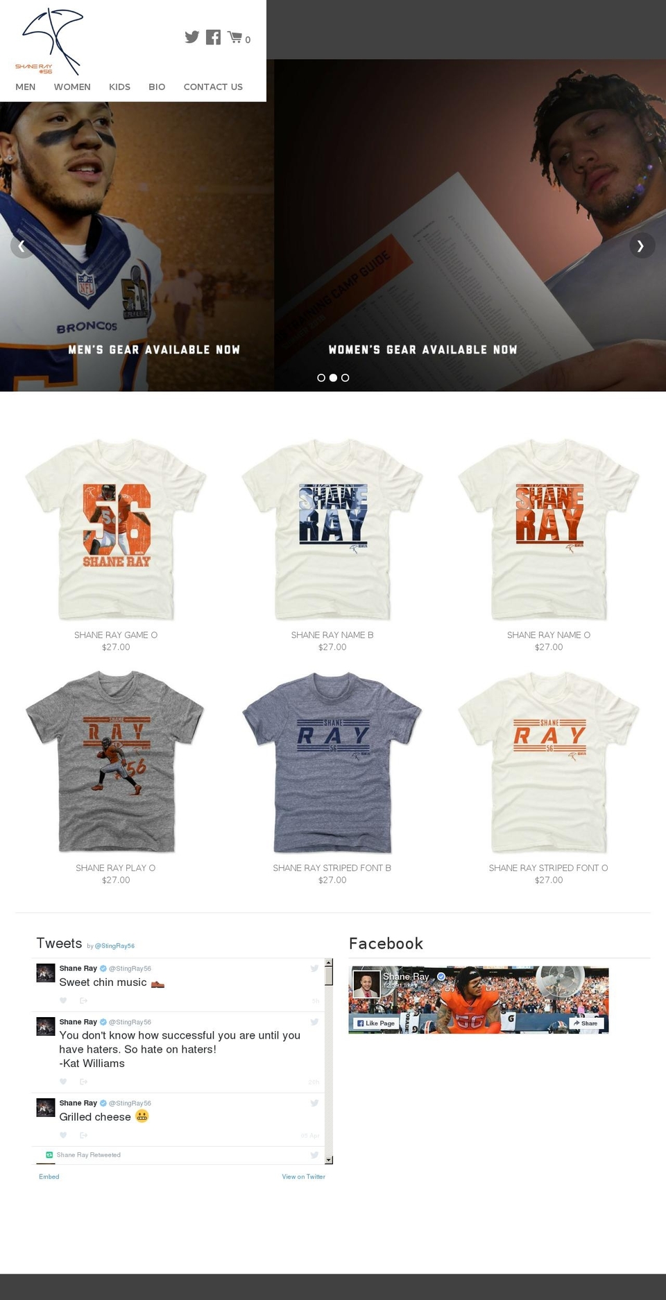 storefront-theme-- Shopify theme site example shaneray56.com