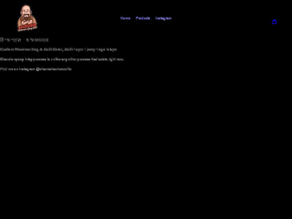 shaneshardwood.com shopify website screenshot