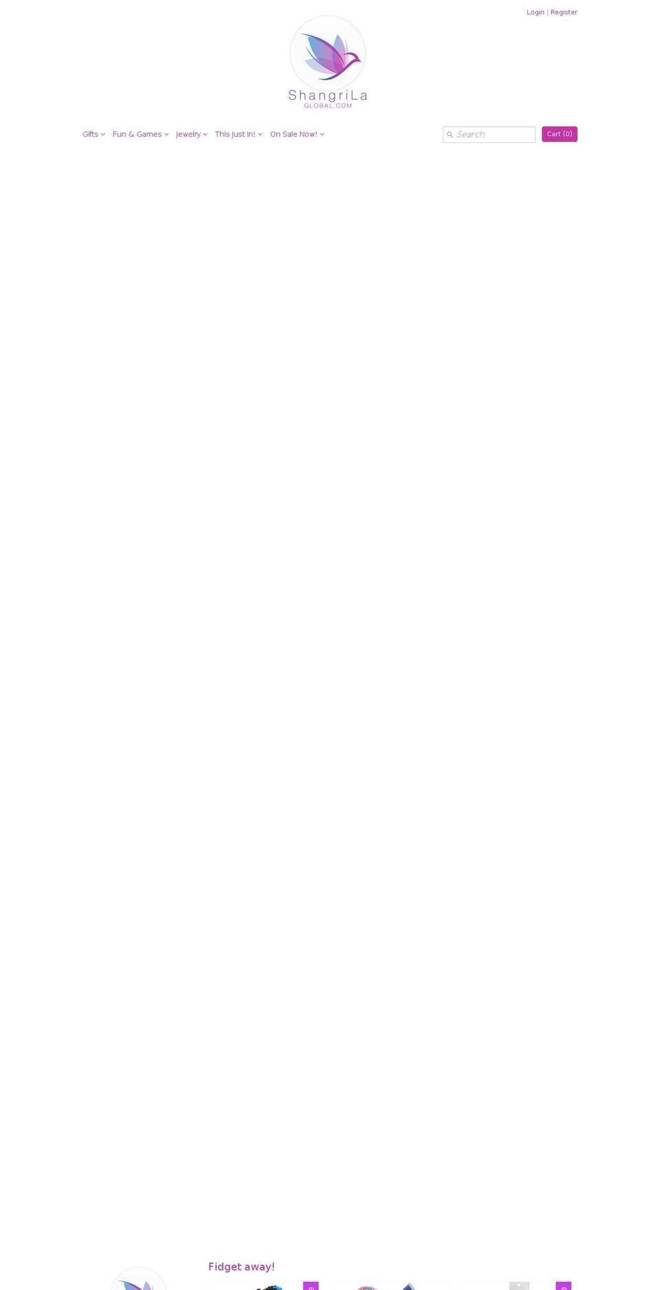 shangrilaglobal.com — Shopify storefront screenshot
